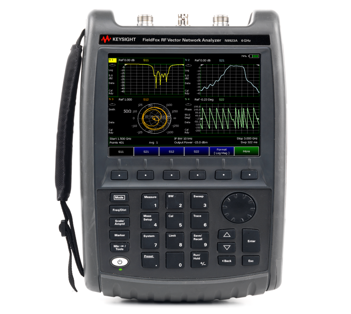ВЧ-Анализатор цепей векторный портативный Keysight (Agilent) N9923A