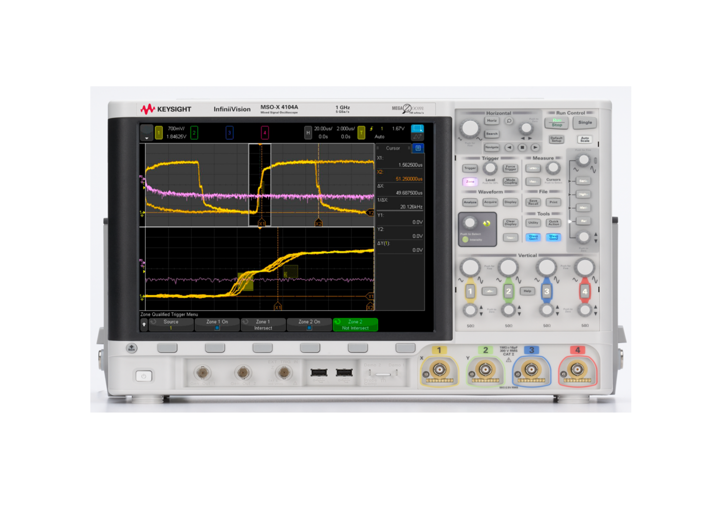 Осциллограф смешанных сигналов Keysight (Agilent) MSOX4104A