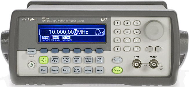 Поверка первичная 33210A