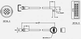 Разъем Viking Keysight (Agilent) 11713D-701, к 14-контактному DIP-разъему